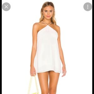 Superdown white swing dress